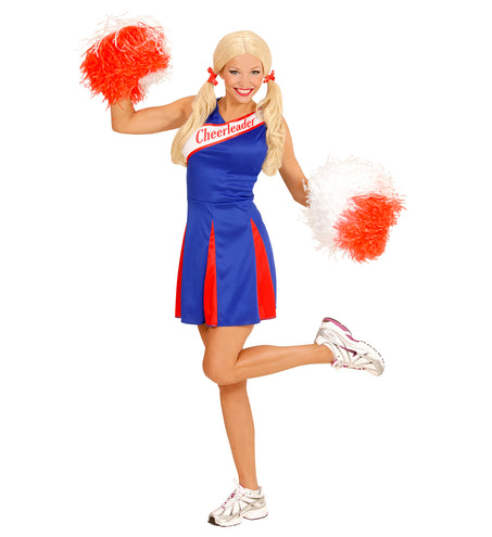 e-carnavalskleding-SYK Cheerleader kostuum blauw rood