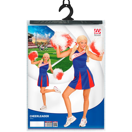 e-carnavalskleding-SYK Cheerleader kostuum blauw rood