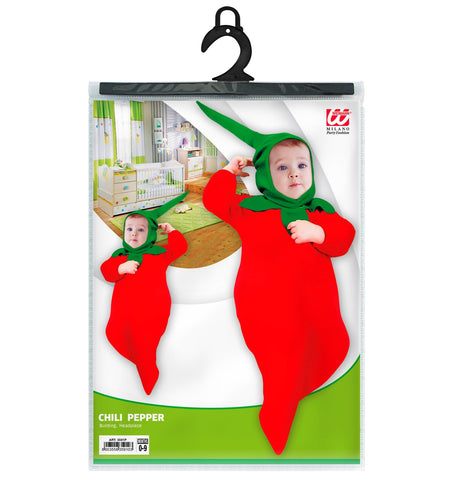 e-carnavalskleding-SYK Chili peper pak baby