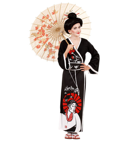 e-carnavalskleding-SYK Chinees kostuum Geisha Sahu kind
