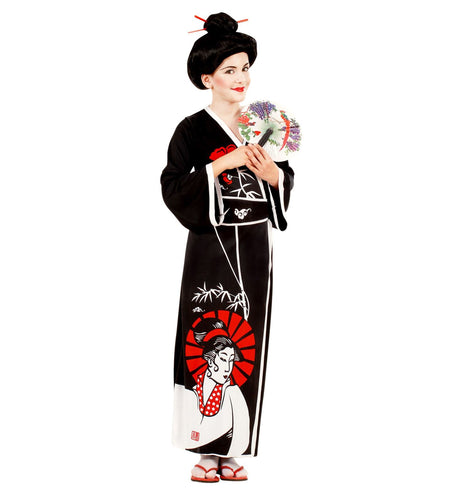 e-carnavalskleding-SYK Chinees kostuum Geisha Sahu kind