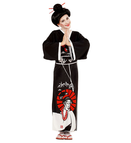 e-carnavalskleding-SYK Chinees kostuum Geisha Sahu kind