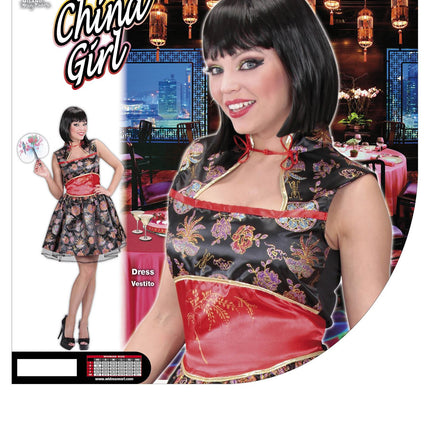 e-carnavalskleding-SYK Chinese jurk Mizou