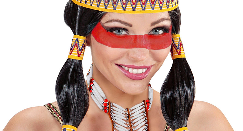 e-carnavalskleding-SYK Choker indiaan ketting