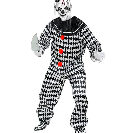 e-carnavalskleding-SYK Circus clown pak Stef heren
