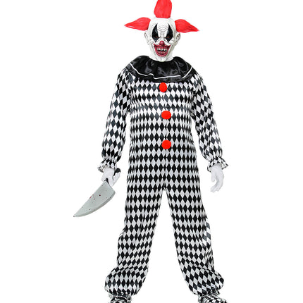 e-carnavalskleding-SYK Circus clown pak Stef heren