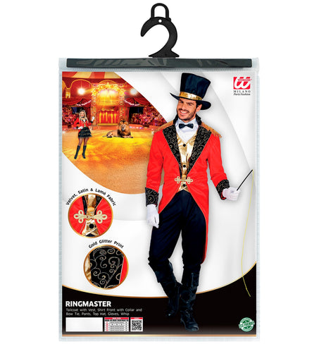 e-carnavalskleding-SYK Circusartiest dompteur man luxe