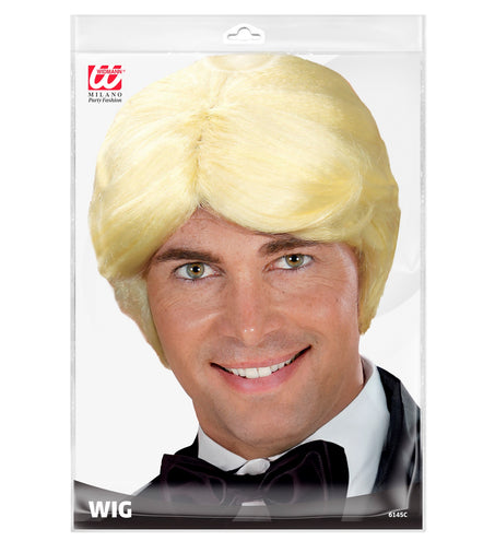 e-carnavalskleding-SYK Claude Francois pruik blond