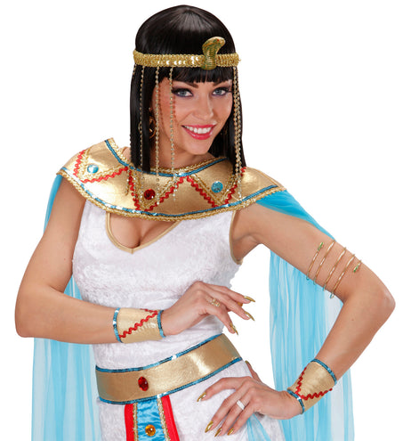 e-carnavalskleding-SYK Cleopatra armband slang