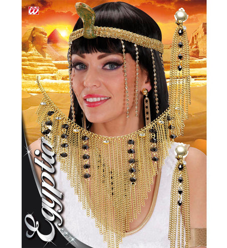 e-carnavalskleding-SYK Cleopatra ketting en oorbellen Gigi