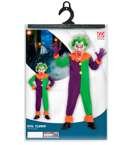 e-carnavalskleding-SYK Clown Evil joker pak