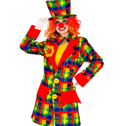 e-carnavalskleding-SYK Clown jas Multi