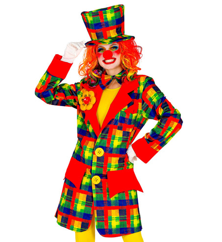 e-carnavalskleding-SYK Clown jas Multi