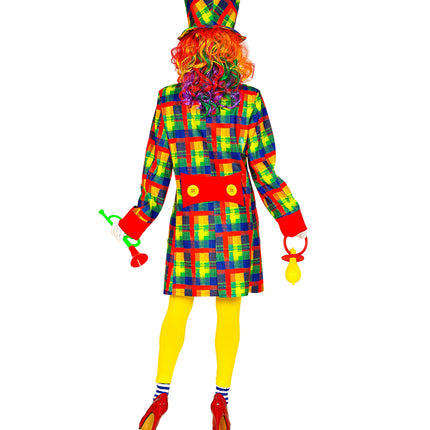 e-carnavalskleding-SYK Clown jas Multi