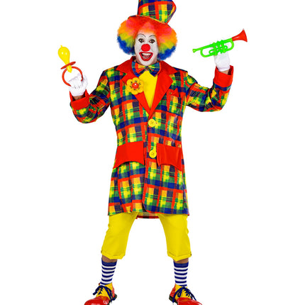 e-carnavalskleding-SYK Clown jas Multi