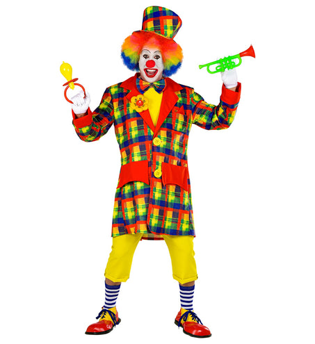 e-carnavalskleding-SYK Clown jas Multi