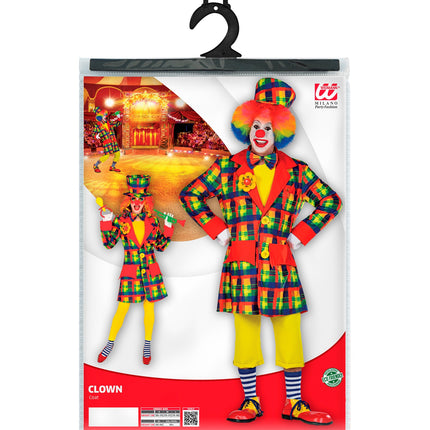 e-carnavalskleding-SYK Clown jas Multi