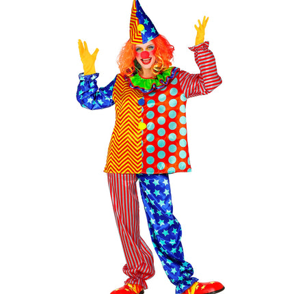 e-carnavalskleding-SYK Clown kostuum Bollie