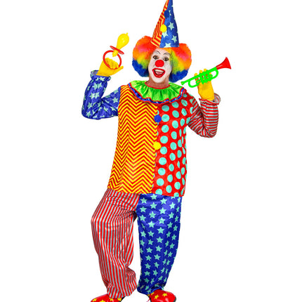 e-carnavalskleding-SYK Clown kostuum Bollie
