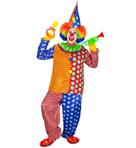 e-carnavalskleding-SYK Clown kostuum Bollie