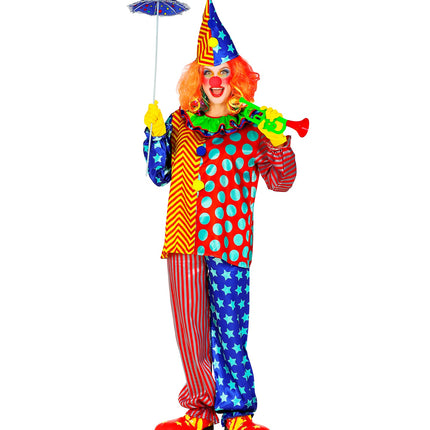 e-carnavalskleding-SYK Clown kostuum Bollie