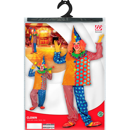 e-carnavalskleding-SYK Clown kostuum Bollie