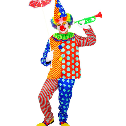 e-carnavalskleding-SYK Clown kostuum Bollie kinderen