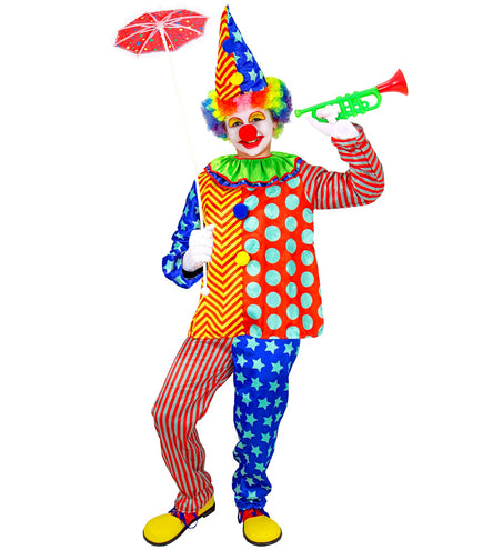 e-carnavalskleding-SYK Clown kostuum Bollie kinderen