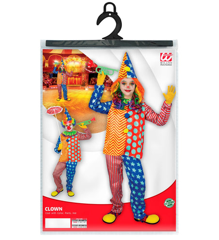 e-carnavalskleding-SYK Clown kostuum Bollie kinderen