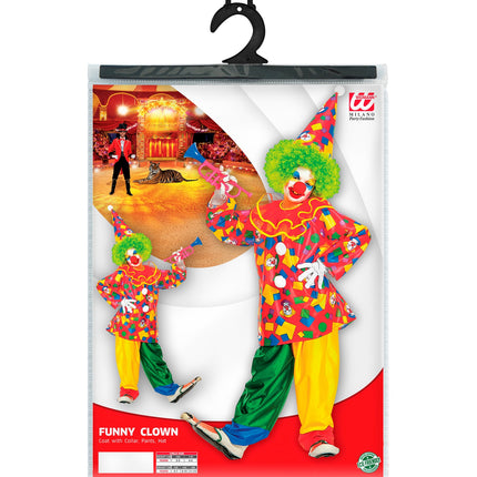 e-carnavalskleding-SYK Clown kostuum Flippo kind