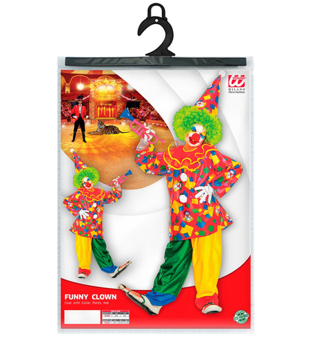 e-carnavalskleding-SYK Clown kostuum Flippo kind