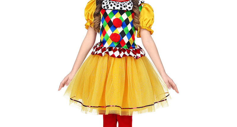 e-carnavalskleding-SYK Clown kostuum Vera meisje