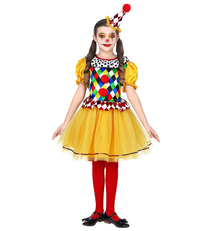 e-carnavalskleding-SYK Clown kostuum Vera meisje