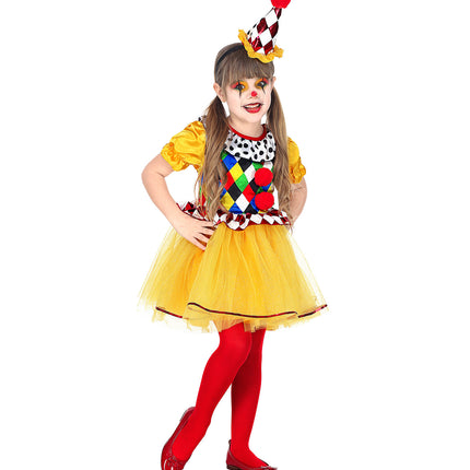 e-carnavalskleding-SYK Clown kostuum Vera meisje