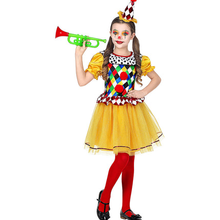 e-carnavalskleding-SYK Clown kostuum Vera meisje