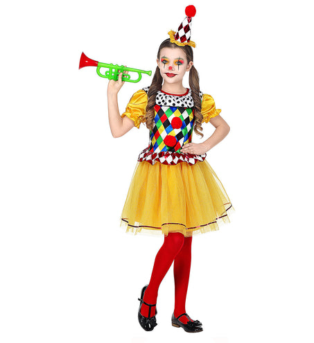 e-carnavalskleding-SYK Clown kostuum Vera meisje