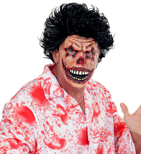 e-carnavalskleding-SYK Clown masker verbrand horror