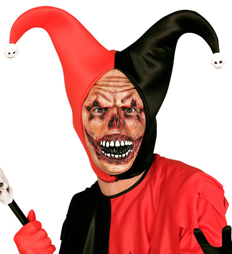 e-carnavalskleding-SYK Clown masker verbrand horror