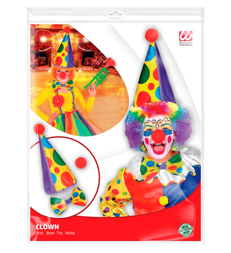 e-carnavalskleding-SYK Clown Opmaakset Kind