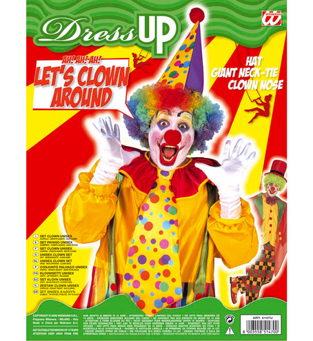 e-carnavalskleding-SYK Clown Opmaakset Volwassen