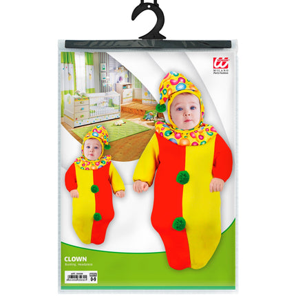 e-carnavalskleding-SYK Clown pak baby Wally
