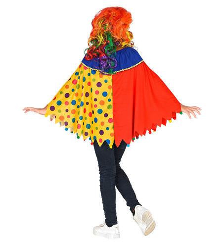 e-carnavalskleding-SYK Clown poncho kinderen