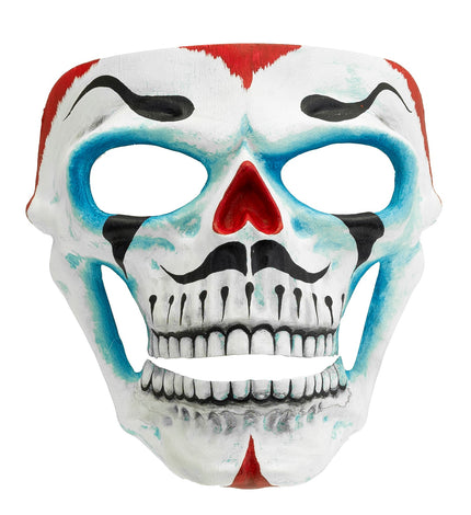 e-carnavalskleding-SYK Clown schedel masker