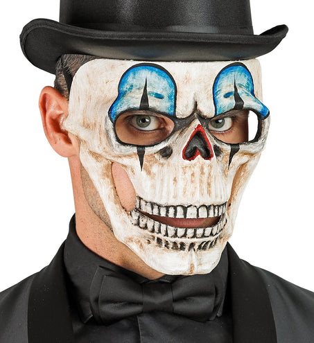 e-carnavalskleding-SYK Clown schedel masker