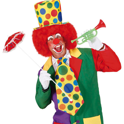 e-carnavalskleding-SYK Clown stropdas stippen
