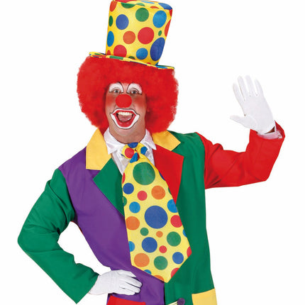e-carnavalskleding-SYK Clown stropdas stippen