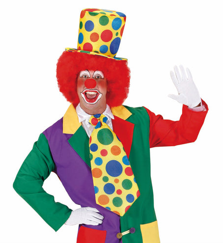 e-carnavalskleding-SYK Clown stropdas stippen
