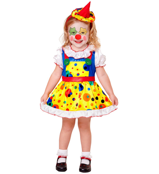 e-carnavalskleding-SYK Clownsjurkje voor kinderen
