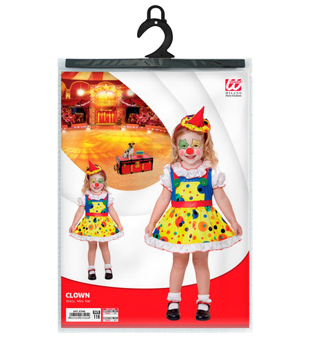 e-carnavalskleding-SYK Clownsjurkje voor kinderen