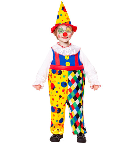 e-carnavalskleding-SYK Clownsoverall kind